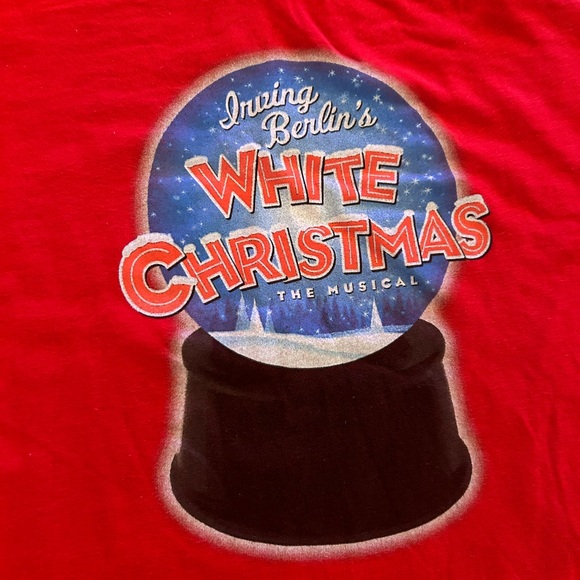 White Christmas The Musical size M Tee - Picture 2 of 5